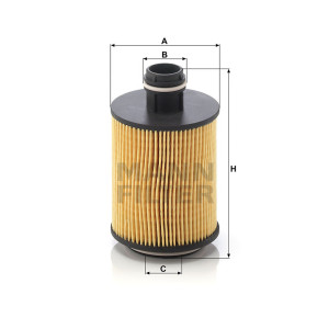 Фильтр масляный MANN-FILTER HU 7004/1 X